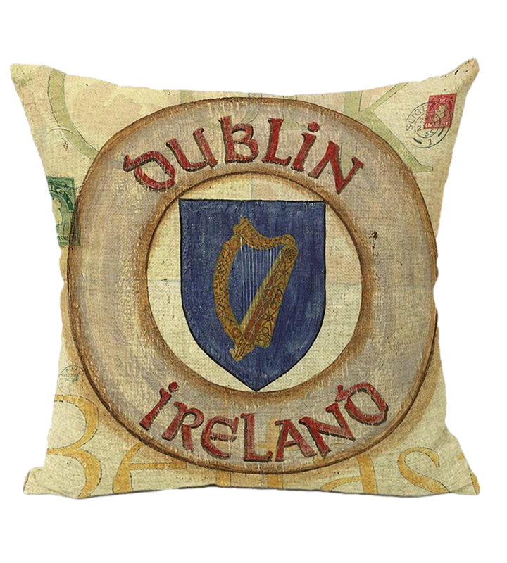 Ireland Wood Cushion Cover