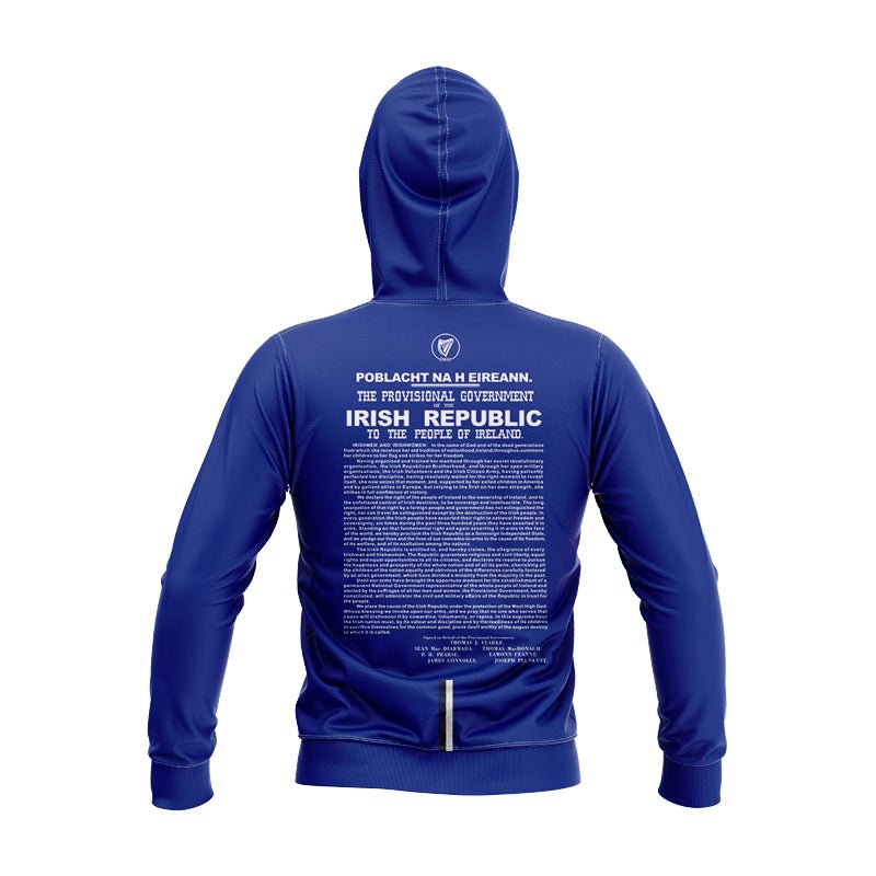 Irish Harp 1916 Commemoration Hoodie Irish Harp 1916 Commemoration Hoodie - Image 2