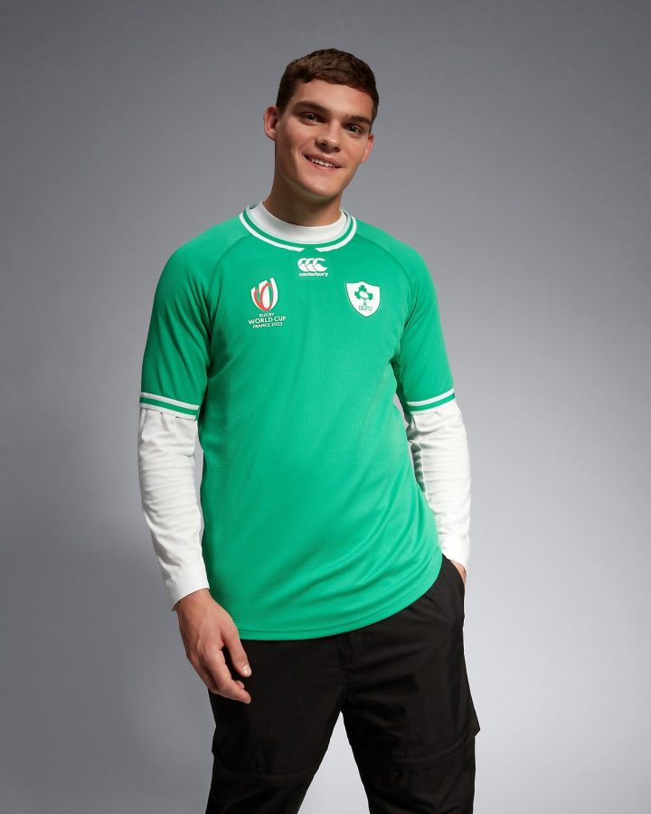 Alternative view of IRFU Ireland 2023 World Cup Home Jersey