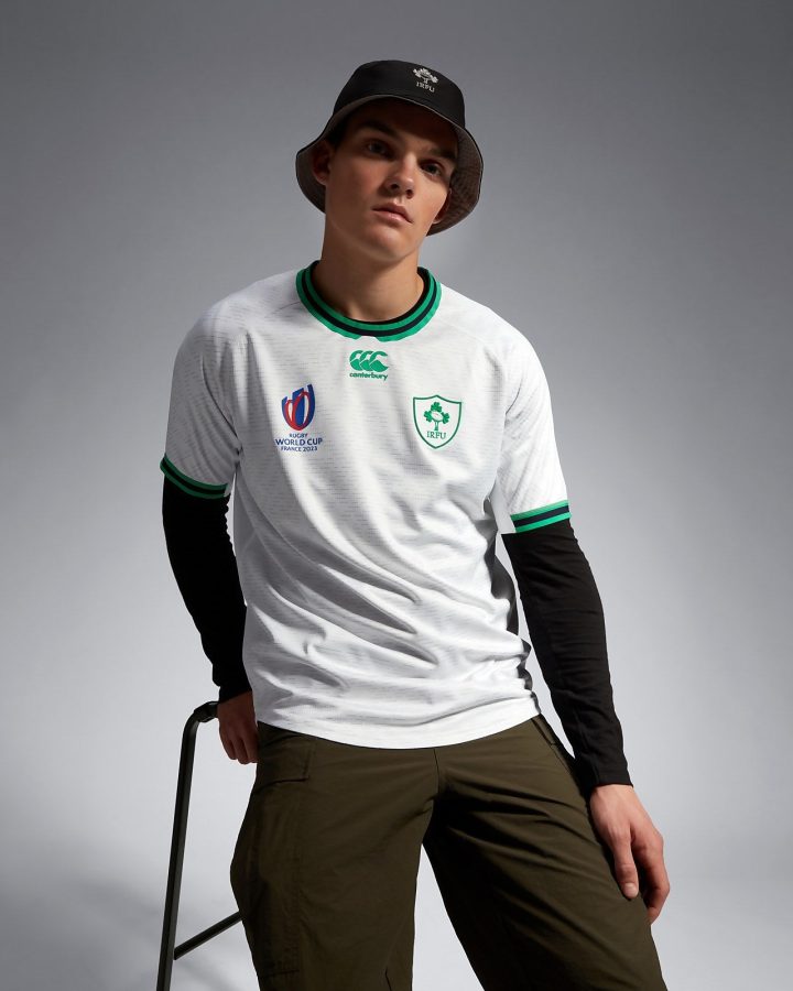 Alternative view of IRFU Ireland 2023 World Cup Away Jersey