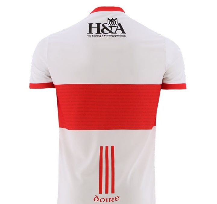 Alternative view of Derry GAA 2021 Home Jersey