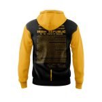 Easter Rising of 1916 Irish harp emblem Hoodie