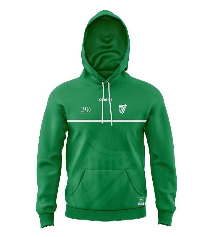 Insignia And Irish Harp Emblem 1916 Commemoration Hoodie