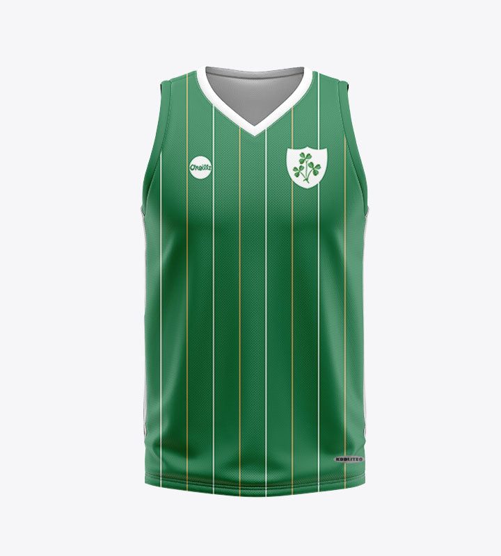 Ireland 1983 Retro Away Sleeveless Jersey