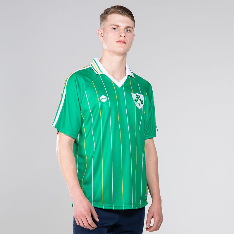 Ireland Retro 1985 Home Jersey Ireland Retro 1985 Home Jersey - Image 4