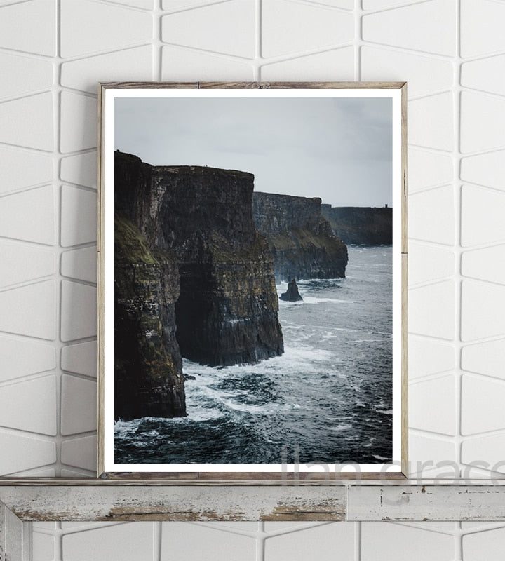 Cliffs of Moher & Clann Wall Art Set Cliffs of Moher & Clann Wall Art Set