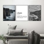 Cliffs of Moher & Clann Wall Art Set