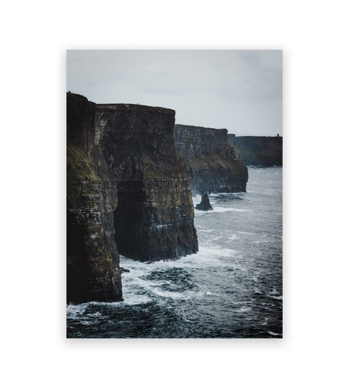 Alternative view of Cliffs of Moher & Clann Wall Art Set
