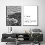 Cliffs of Moher & Clann Wall Art Set