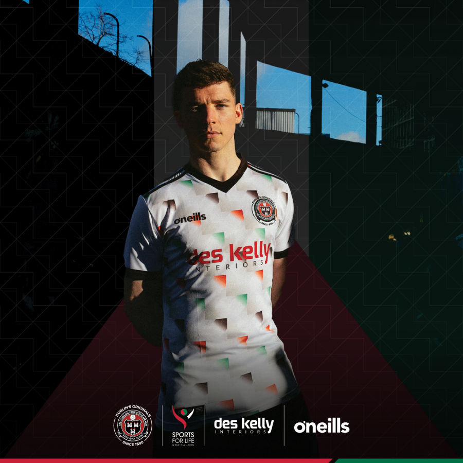 Dublin Bohemian 2023 Palestine Away Jersey Dublin Bohemian 2023 Palestine Away Jersey - Image 3