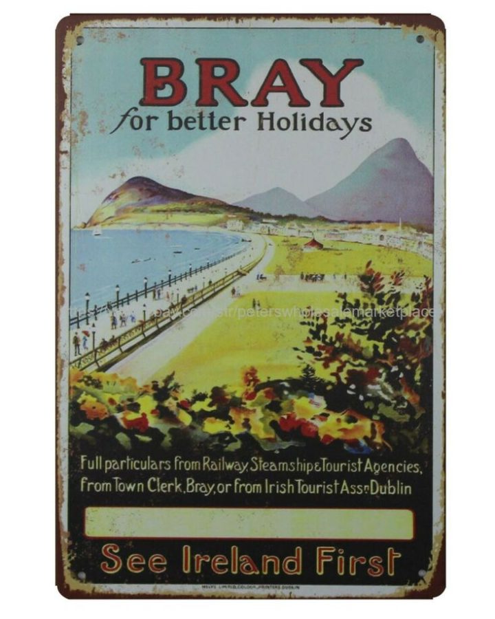 Wicklow Bray Metal Tin Sign