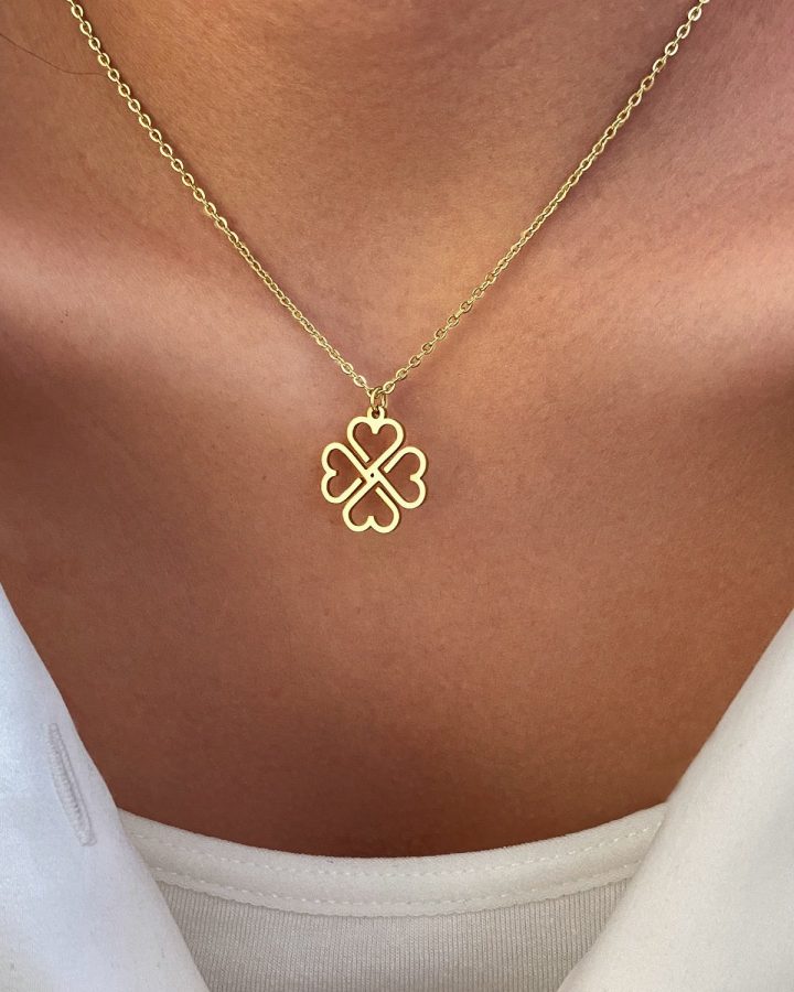 Four-Leaf Clover Necklace