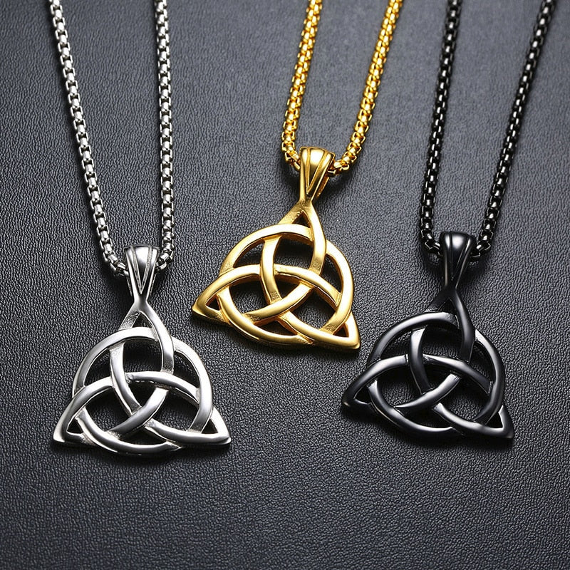 Triquetra Knot Necklace Triquetra Knot Necklace - Image 2