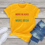 More Blacks Dogs Irish Women T-Shirt