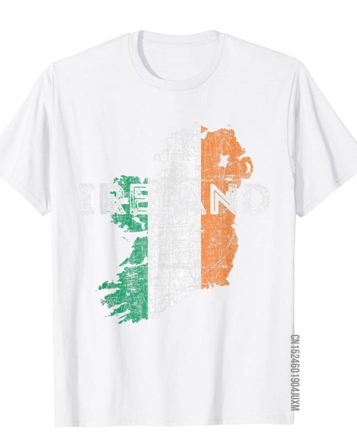 Flag Souvenir Distressed Ireland T-Shirt