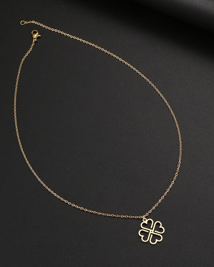 Four-Leaf Clover Necklace Four-Leaf Clover Necklace
