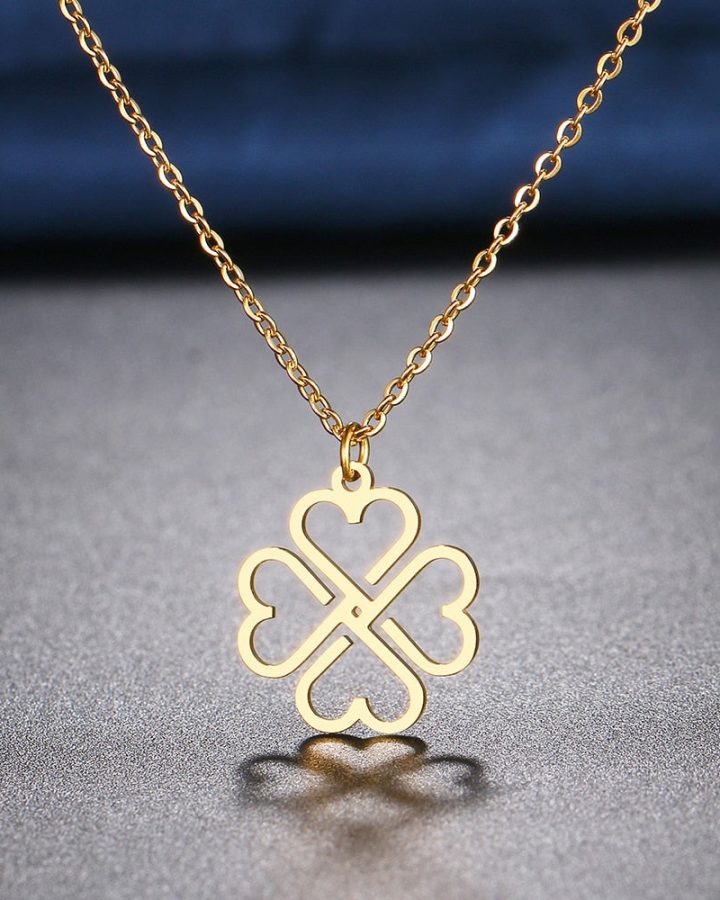 Four-Leaf Clover Necklace Four-Leaf Clover Necklace