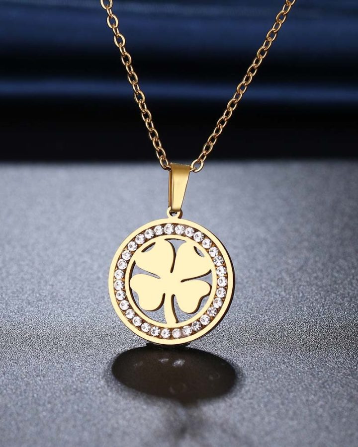 Alternative view of Four-Leaf Clover Necklace