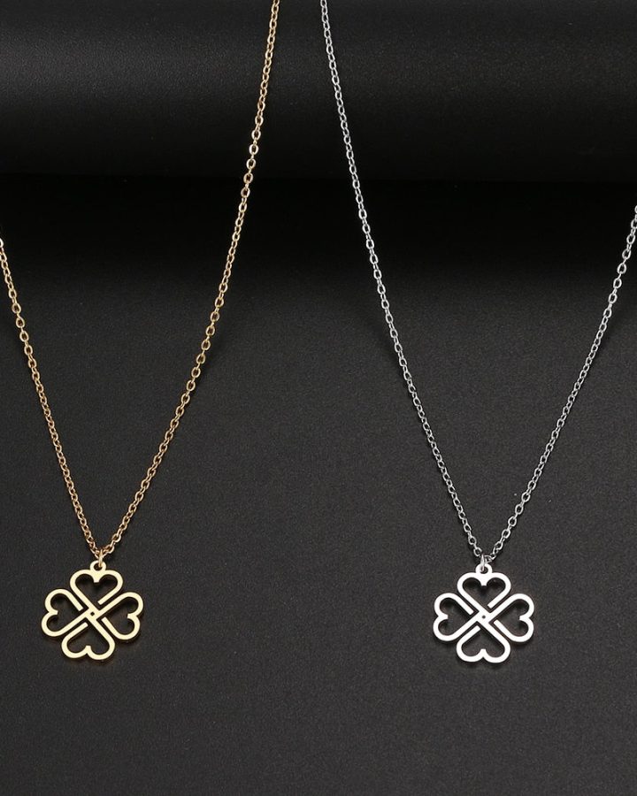 Four-Leaf Clover Necklace Four-Leaf Clover Necklace
