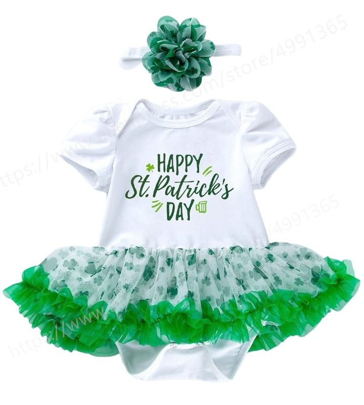 St Patrick's Day Toddler Tutu Outfits