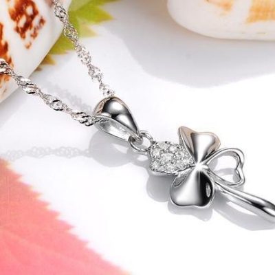 Four Leaf Clover Necklace Four Leaf Clover Necklace