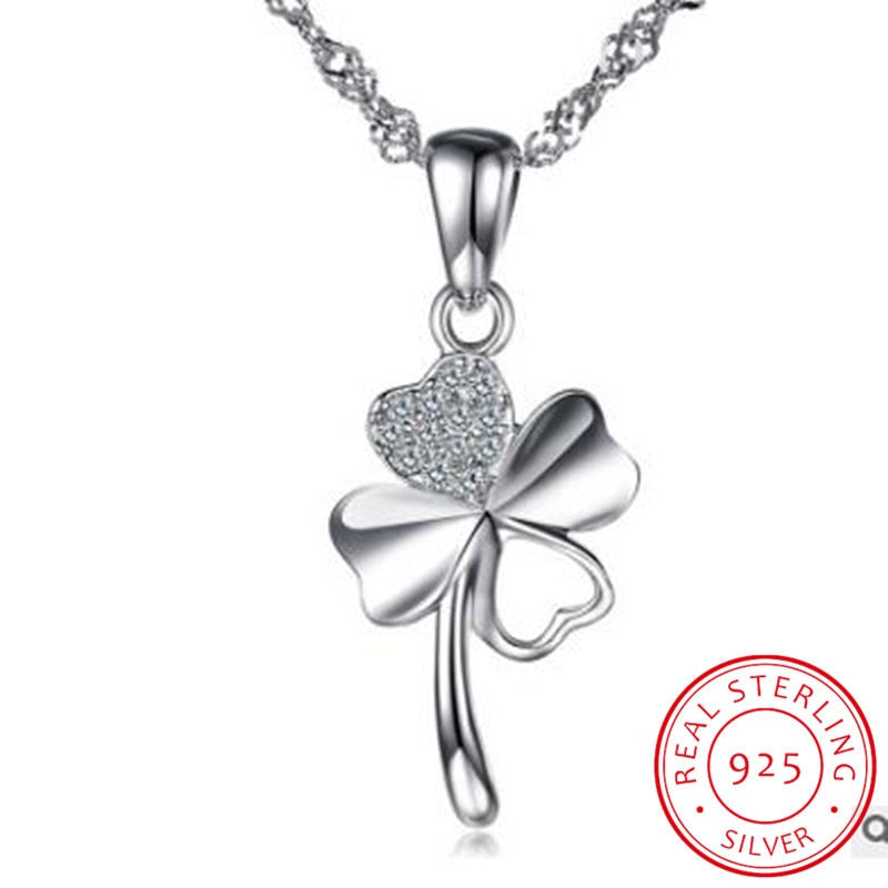 Four Leaf Clover Necklace Four Leaf Clover Necklace