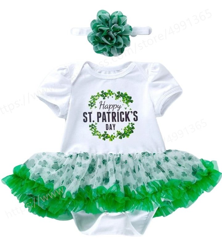St Patrick's Day Toddler Tutu Outfits