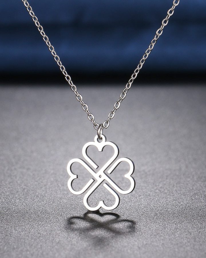Four-Leaf Clover Necklace Four-Leaf Clover Necklace