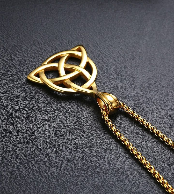 Triquetra Knot Necklace Triquetra Knot Necklace
