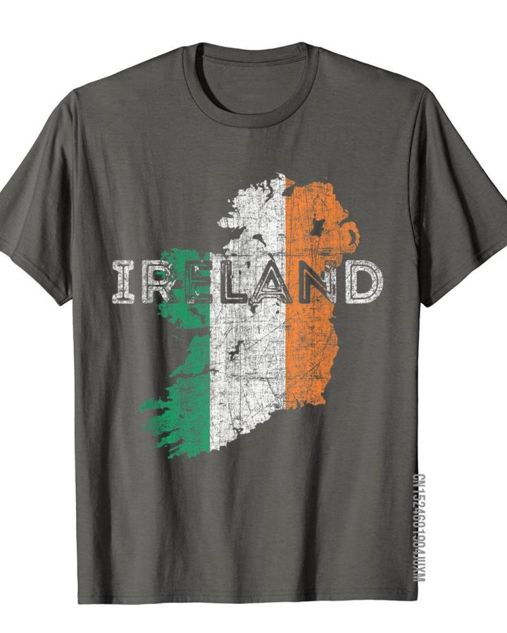 Flag Souvenir Distressed Ireland T-Shirt