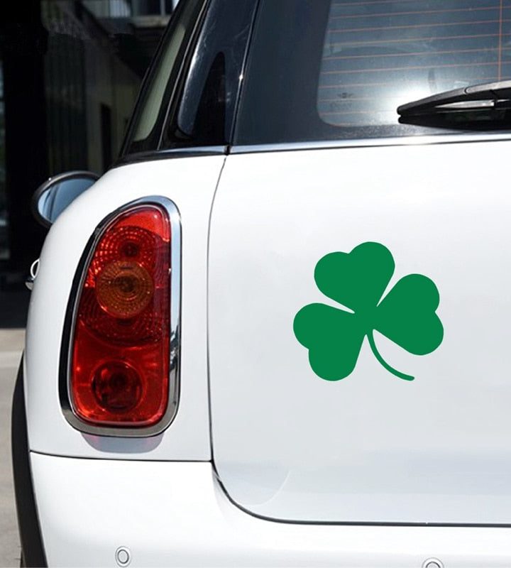 Alternative view of Leaf Clover Vinyl Wall Sticker Home Room Decoration