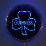 Guinness Shamrock LED Neon Round Sign