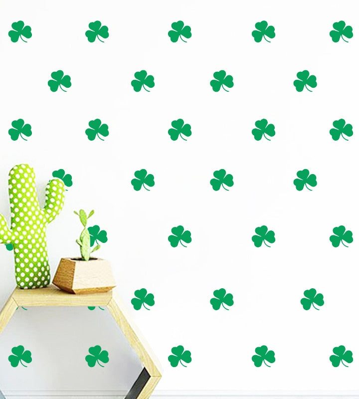 Leaf Clover Vinyl Wall Sticker Home Room Decoration Leaf Clover Vinyl Wall Sticker Home Room Decoration