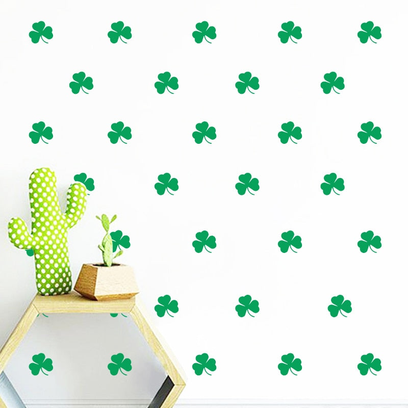 Leaf Clover Vinyl Wall Sticker Home Room Decoration Leaf Clover Vinyl Wall Sticker Home Room Decoration - Image 5