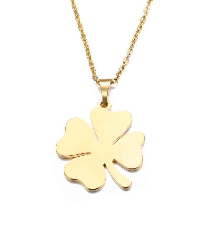 Alternative view of Four Leaf Clover Necklace