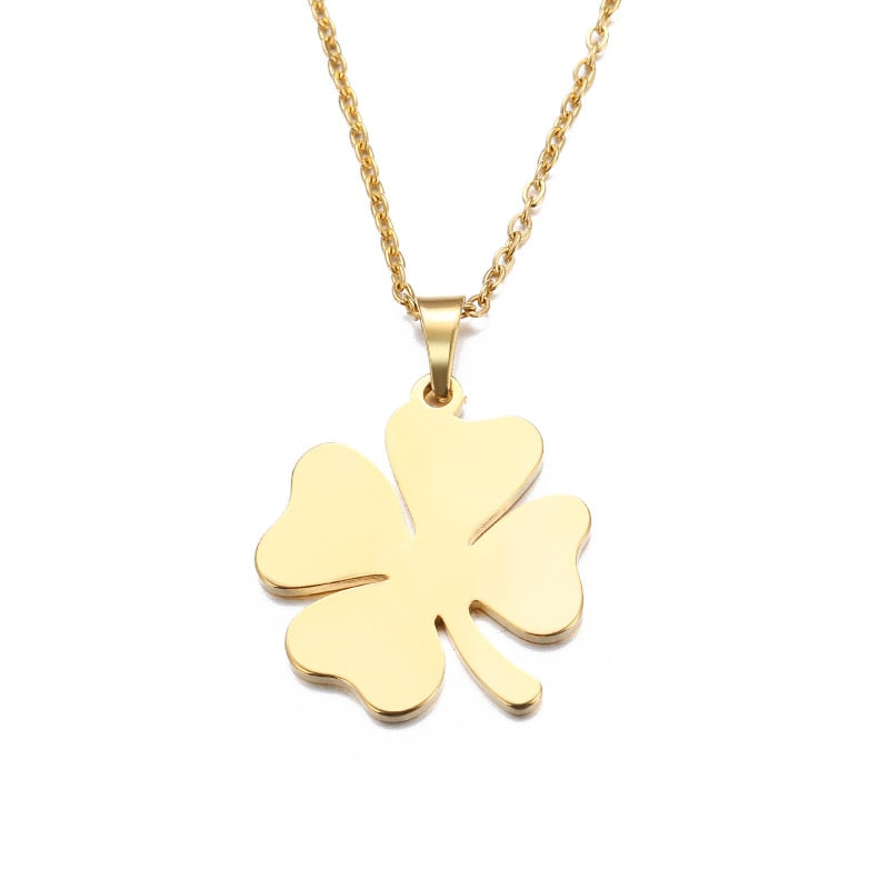 Four Leaf Clover Necklace Four Leaf Clover Necklace - Image 2
