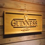 Guinness 3D Wooden Sign