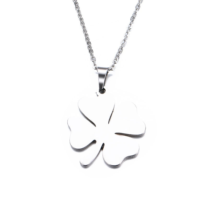 Four Leaf Clover Necklace Four Leaf Clover Necklace - Image 4