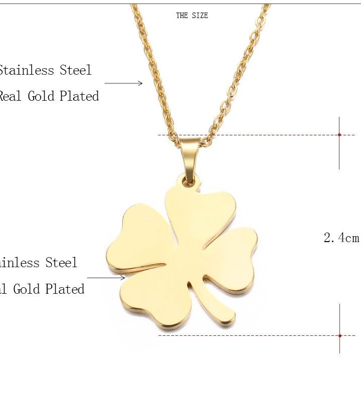 Four Leaf Clover Necklace Four Leaf Clover Necklace