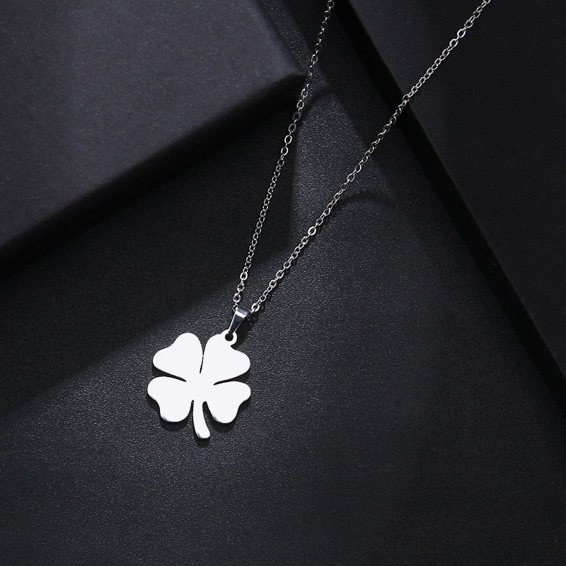 Four Leaf Clover Necklace Four Leaf Clover Necklace - Image 6