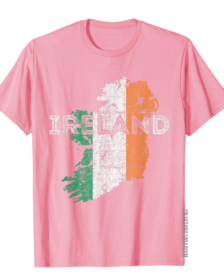 Flag Souvenir Distressed Ireland T-Shirt
