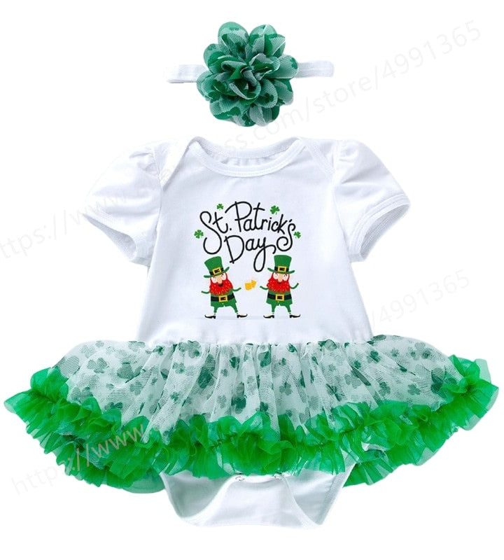 Alternative view of St Patrick's Day Toddler Tutu Outfits
