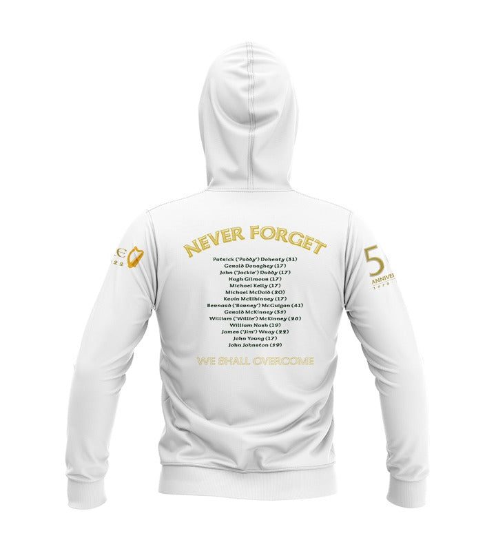 Alternative view of Derry - Bloody Sunday 1972 Commemoration Hoodie