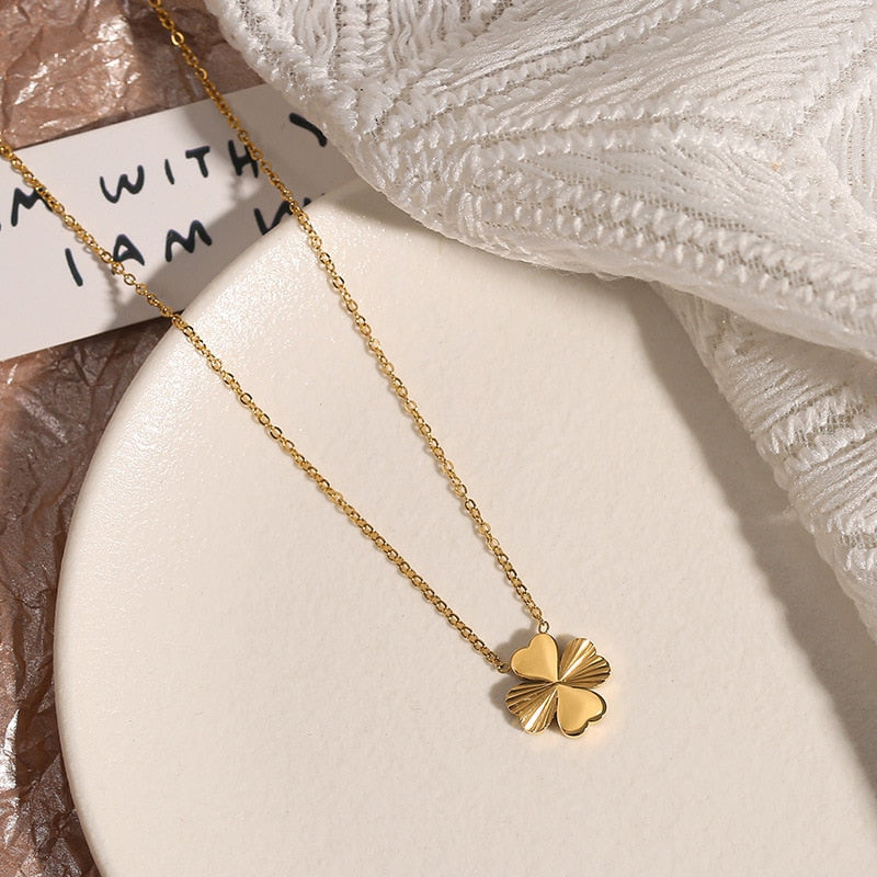 Four Leaf Clover Necklace Four Leaf Clover Necklace