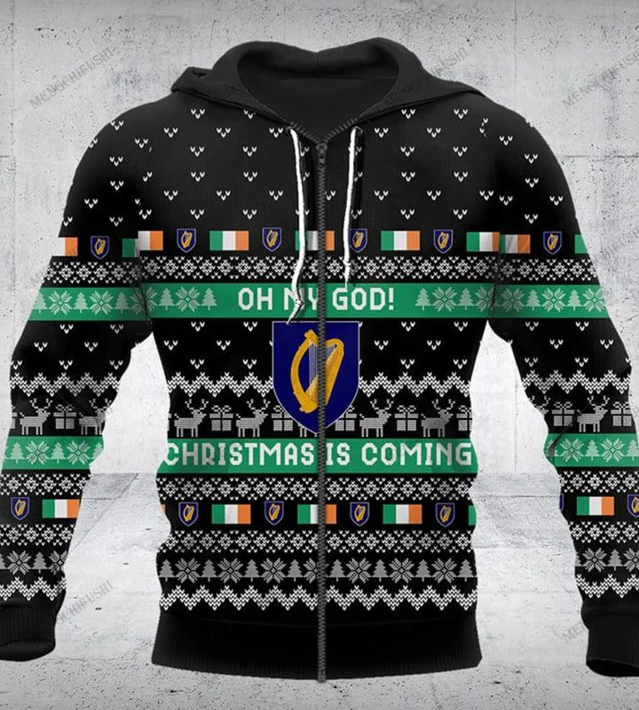 Christmas Zipper Hoodie
