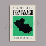 Counties of Ireland Wall Art Set Counties of Ireland Wall Art Set