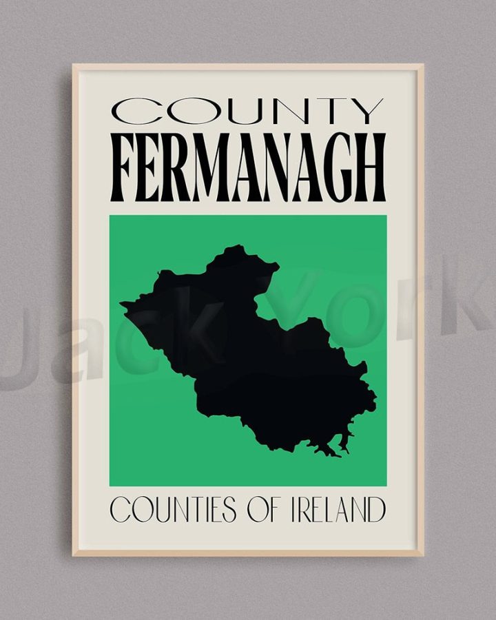 Counties of Ireland Wall Art Set Counties of Ireland Wall Art Set