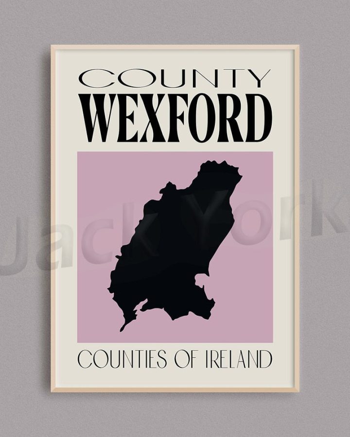 Counties of Ireland Wall Art Set Counties of Ireland Wall Art Set