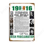 Proclamation Metal 1916 Plaque Poster Proclamation Metal 1916 Plaque Poster
