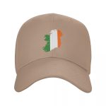Ireland Flag Map Baseball Cap